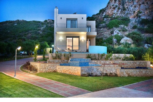 Private pool villa in Mithimna, sleeps 7, photo 1