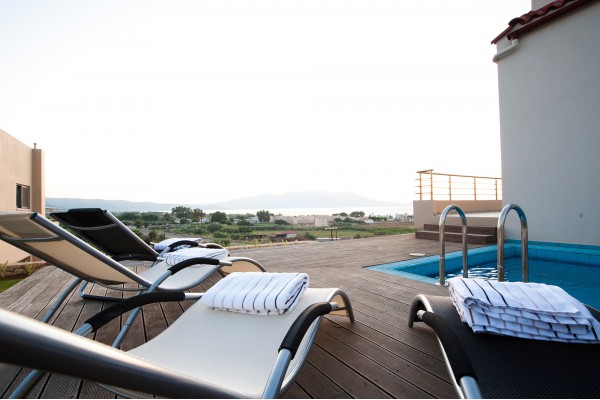 Peaceful villa with sea view in Mithimna, sleeps 7, photo 1