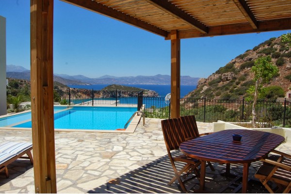 Unobstructed sea view and protected privacy in Agios Nikolaos