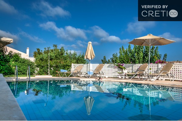 Relax at the private pool