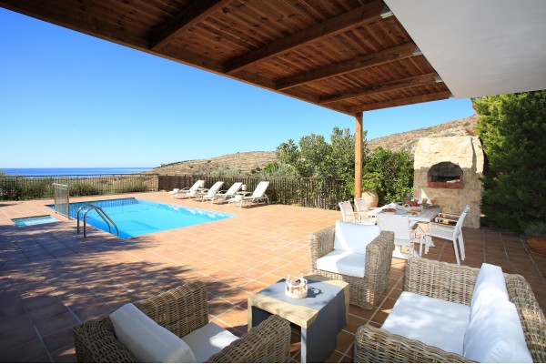 Amazing sea view villa for holidays in South Crete