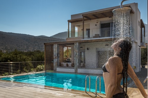 Luxury Villa with Private Pool and Spa in Elounda