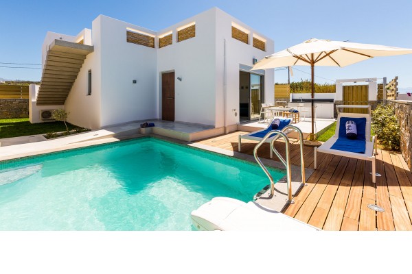 Timeless beachfront villa in Pigianos Kampos for 5, photo 1
