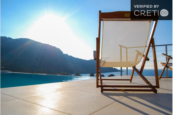 Luxury villa Corallium with sea view in Sfinari, Kissamos