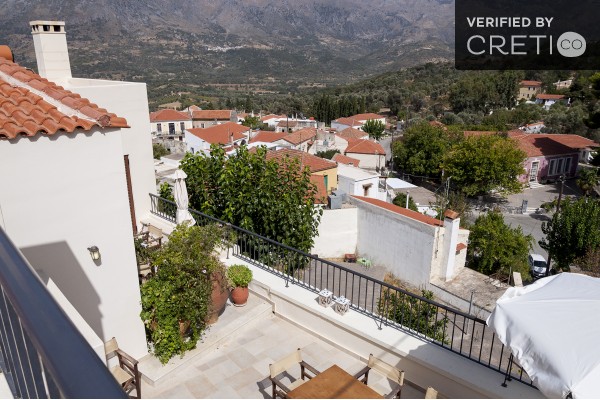 Overlooking the village and the valley