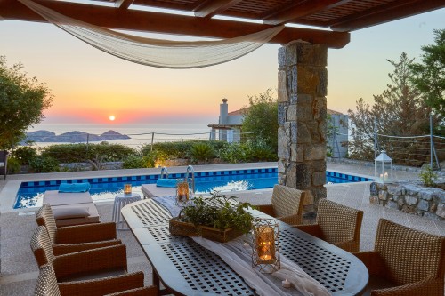 Traditional island architecture villa with modern touches