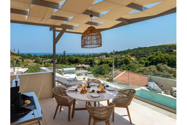 Private pool villa in Palio Gerani, sleeps 6, photo 1