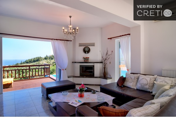 Villa with sea view in Vamos for 8, photo 5