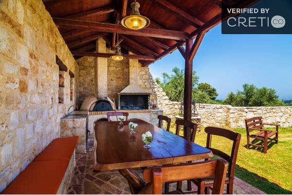Villa with sea view in Voukolies, sleeps 9, photo 4